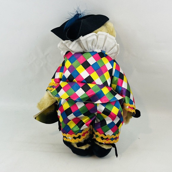 Bal Masque Fuzzy‎ Vanderbear Plush Bear 12" Legendary Party Collection NABCO - Picture 4 of 5